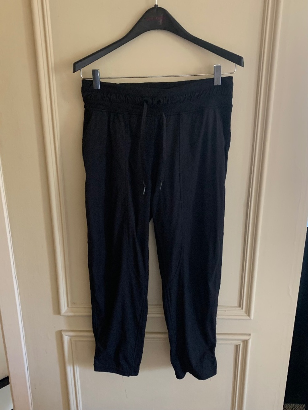 Black Lululemon Dance Studio Mid-Rise Cropped Pant (8)